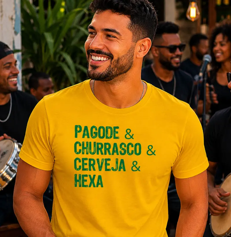 Pagode churrasco cerveja hexa