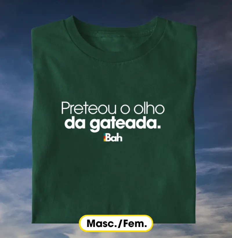 Preteou o olho da gateada