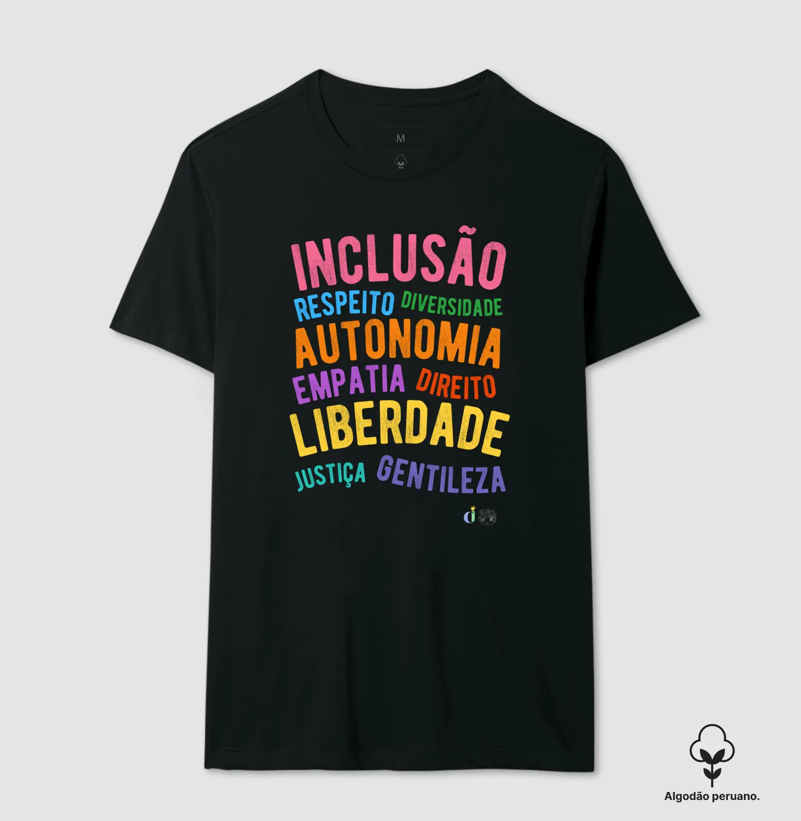 Camiseta Premium Algodão Peruano Orgânico | Inclusão - CJ