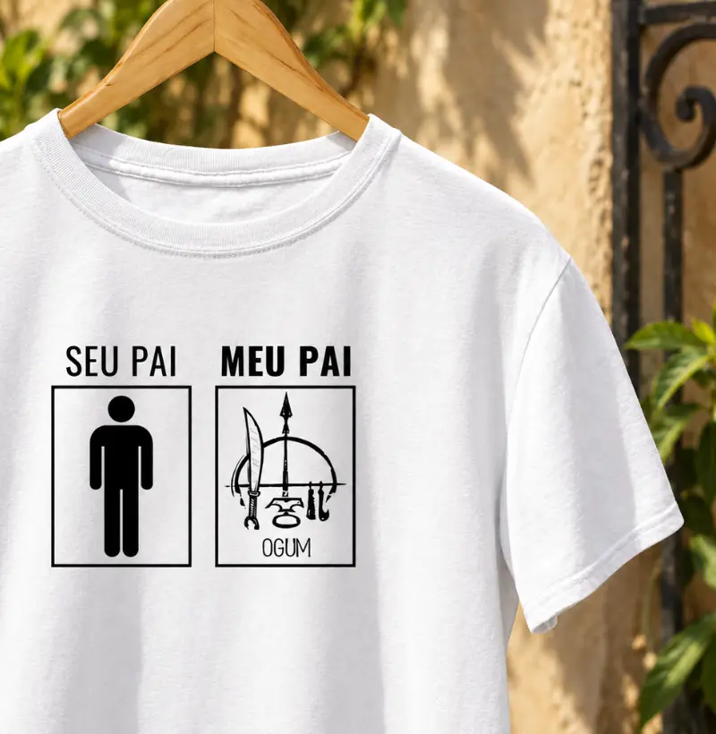 MEU PAI OGUM - Camiseta