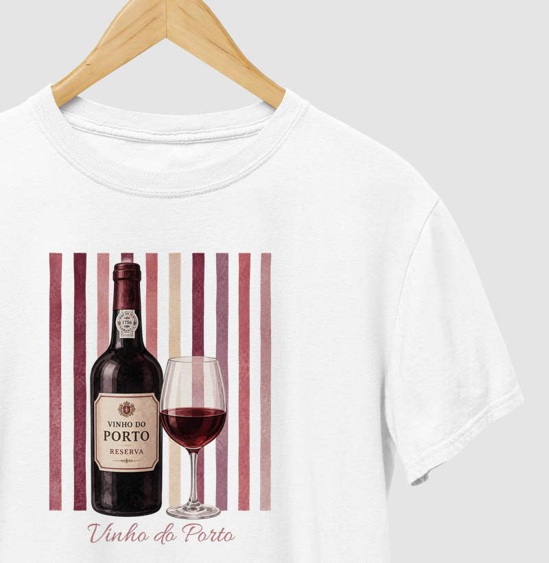 Vinho do Porto em aquarela