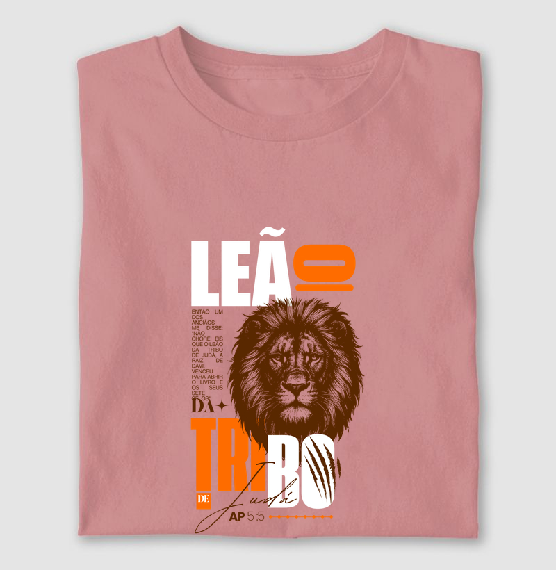 Camiseta Cristã Leão da Tribo de Judá | Milagree