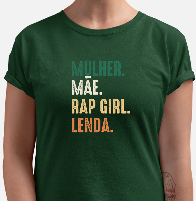MULHER, MÃE, RAP GIRL, LENDA - color