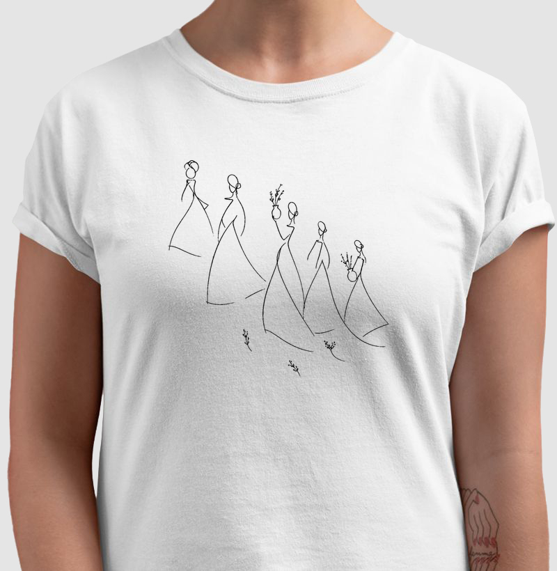 Cortejo das Baianas - Camiseta