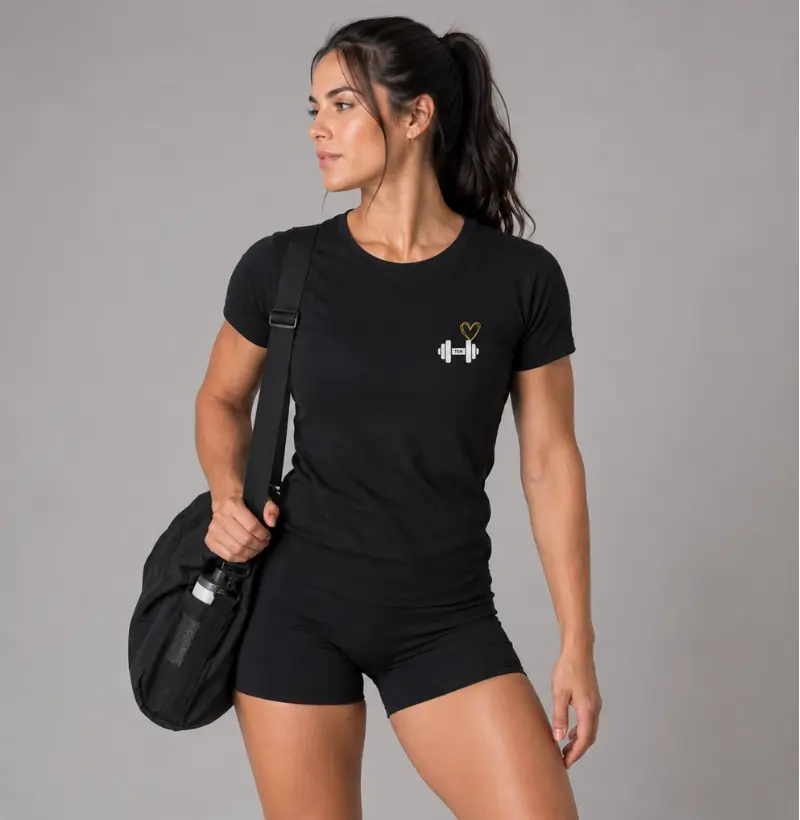 Camiseta Halter com Coração – TRN | Amor Pelo Treino