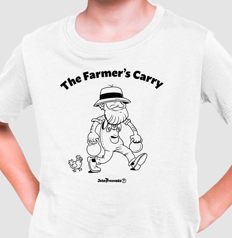 Camiseta infantil The Farmer’s Carry 