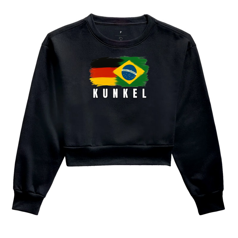 Kunkel  - Cropped Moletom