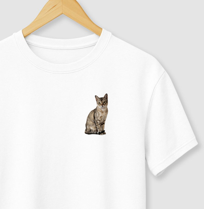 Gato Singapura Minimalista