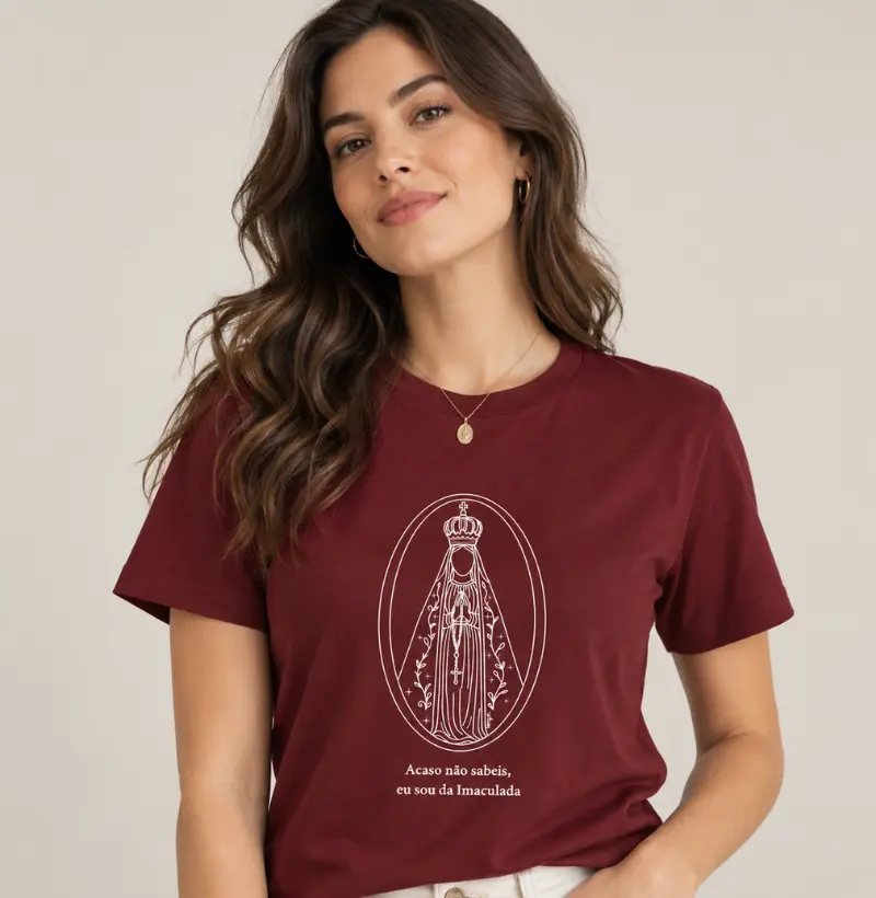 T-shirt Clássica Unissex - Aparecida - Camiseta