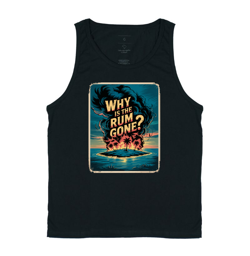 Why is the rum gone?