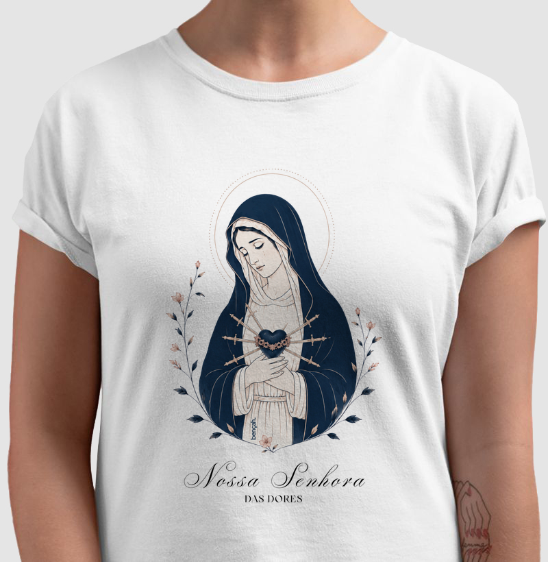 T-shirt Clássica Unissex - das Dores