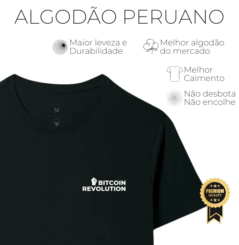 Bitcoin Revolution - Algodão Peruano
