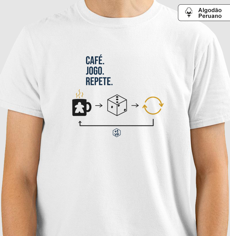 Café. Jogo. Repete.