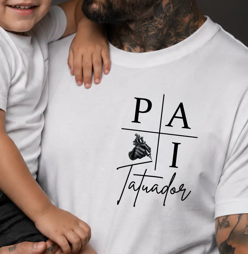 Pai Tatuador Minimalista
