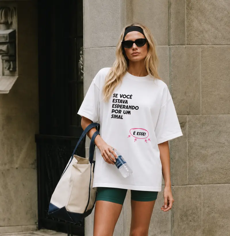 Sinais - Oversized Off White