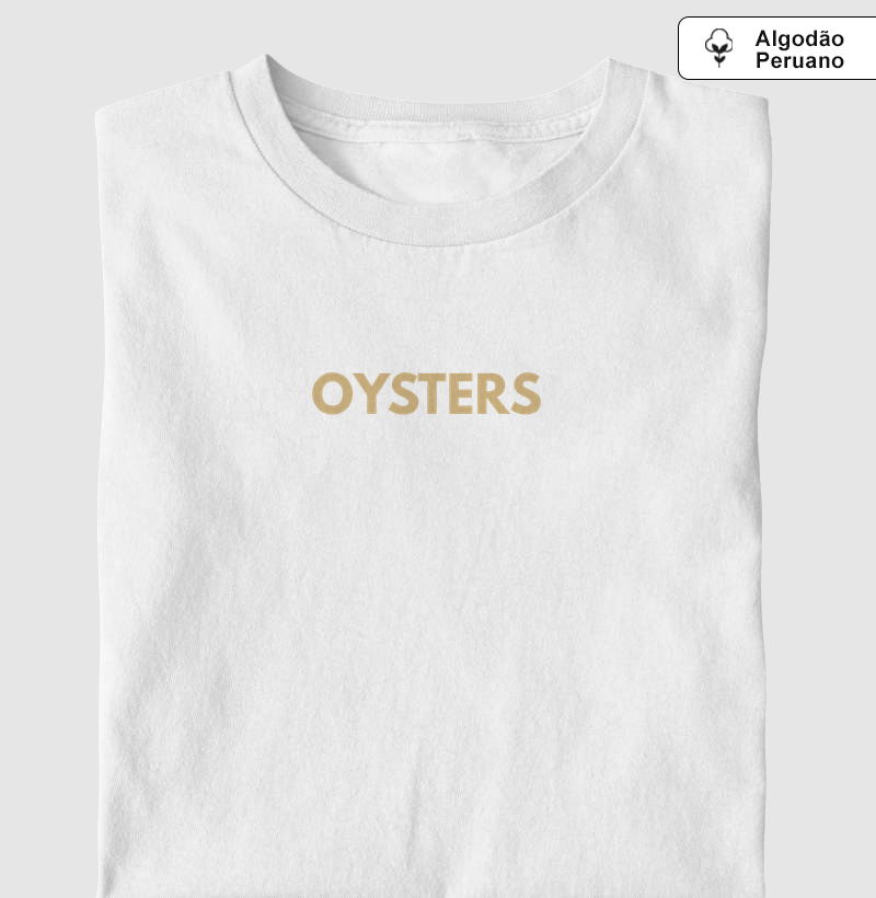 Camiseta Oysters Bege