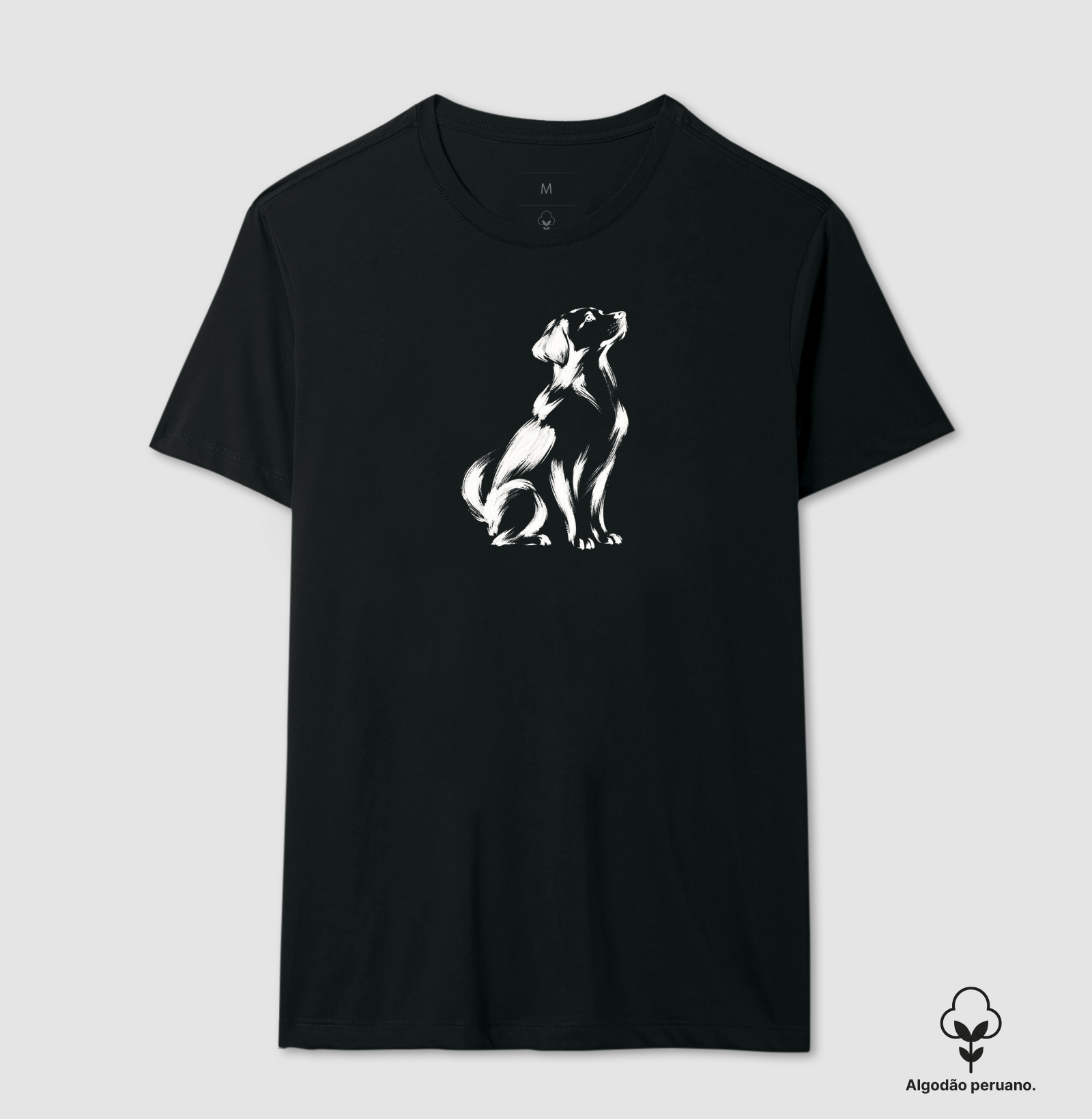 Pintura Canina - Camiseta Algodão Peruano