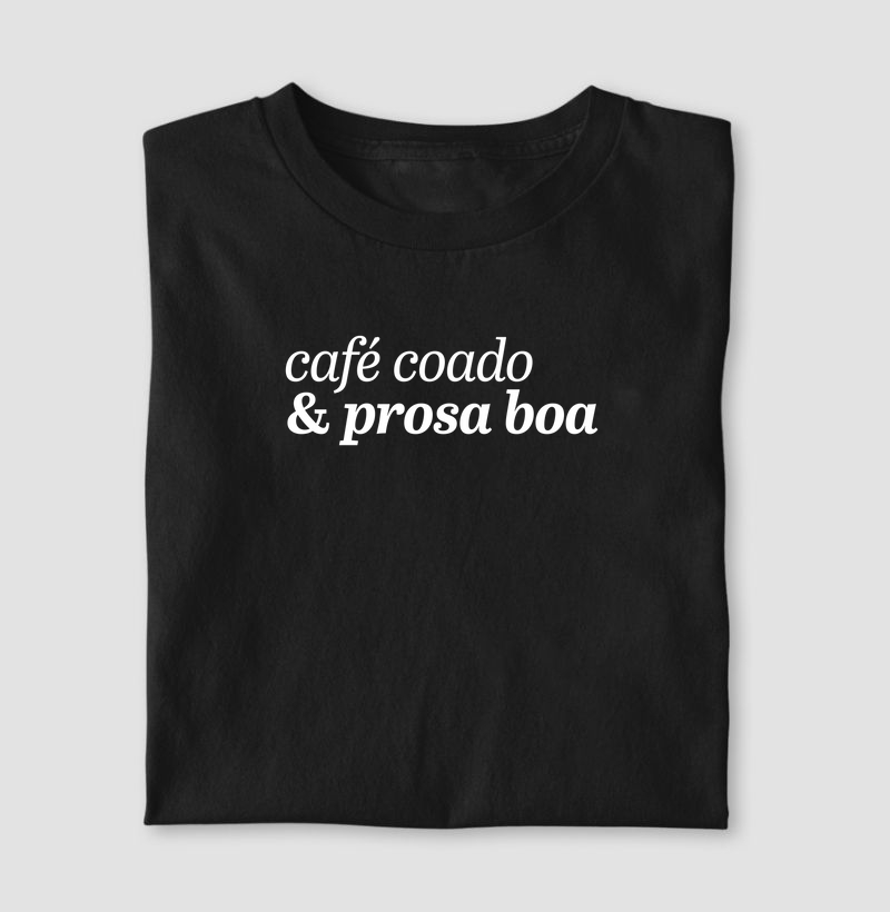 café coado & prosa boa