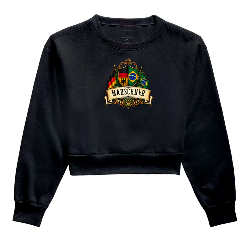 Marschner  - Cropped Moletom