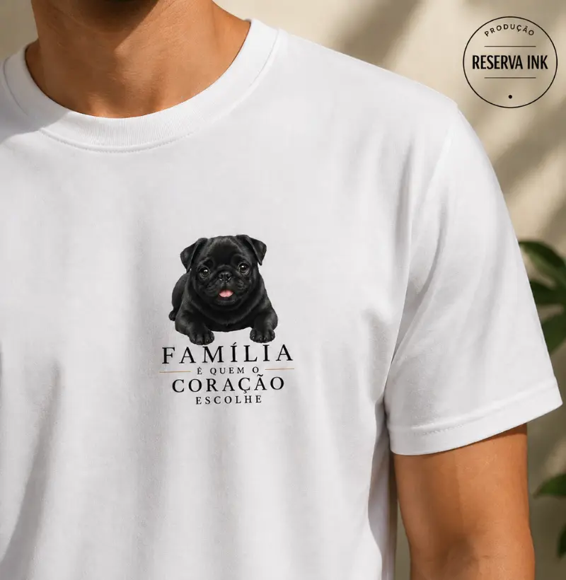 Pug Preto - Família