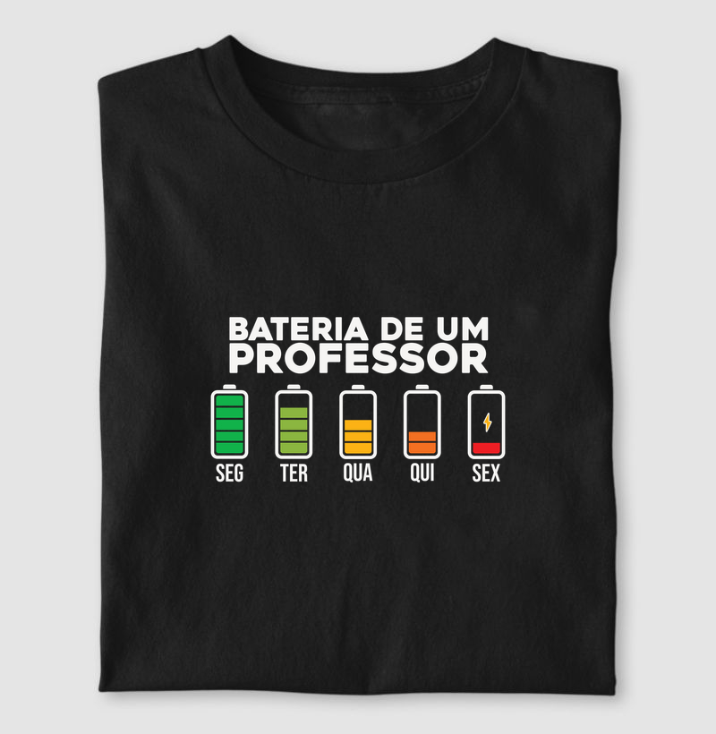 Bateria de um professor