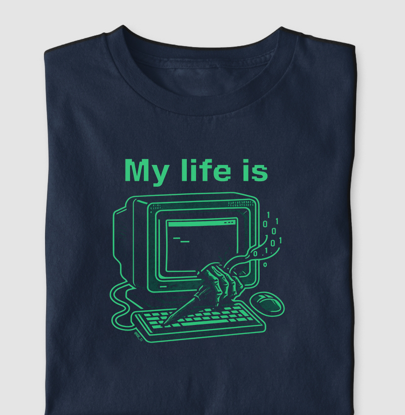 "My life Is - Computador Antigo" T.I