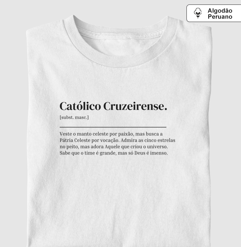 Católico Cruzeirense - Dicionário - Algodão Peruano