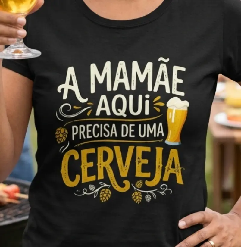 A Mamãe Aqui Precisa de uma Cerveja