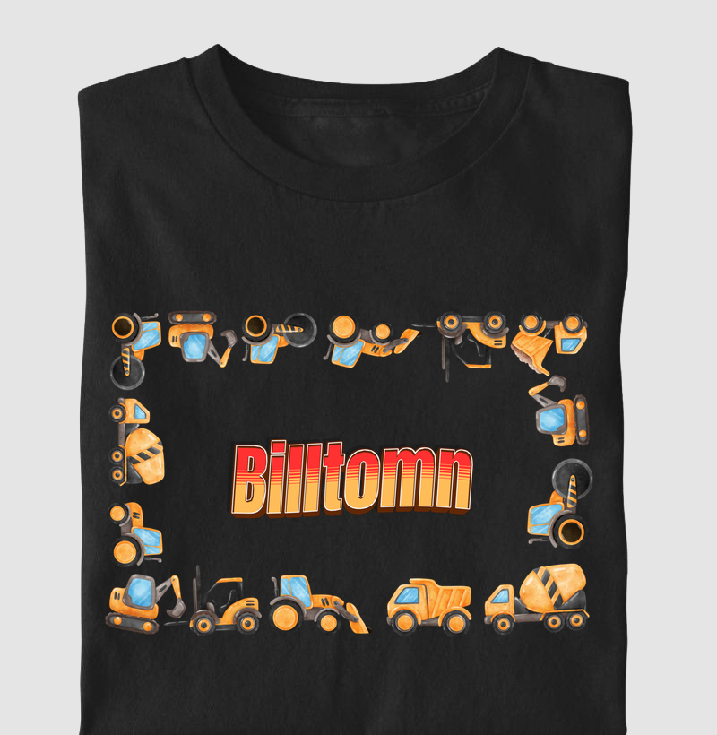 Camiseta T-Shirt Infantil Tratores