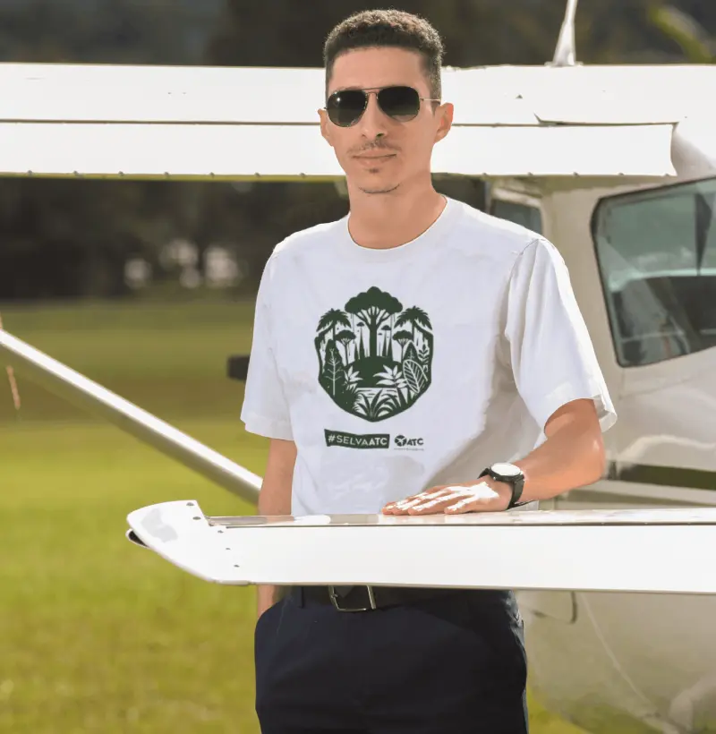 Camiseta "Selva ATC" – Edição Oficial do Treinamento de Sobrevivência