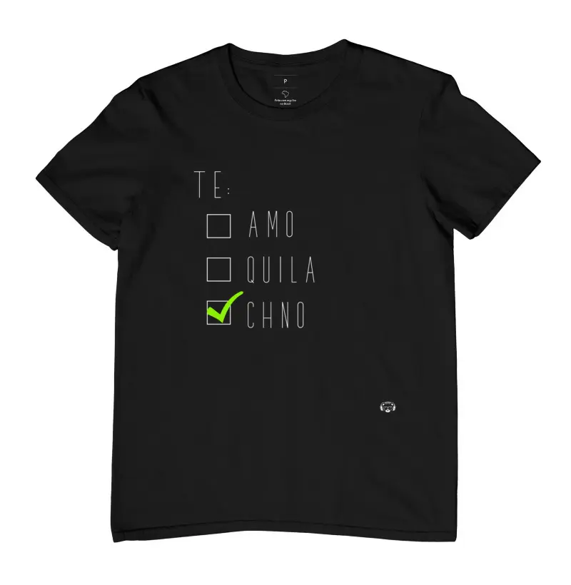 Camiseta Techno Escolhas