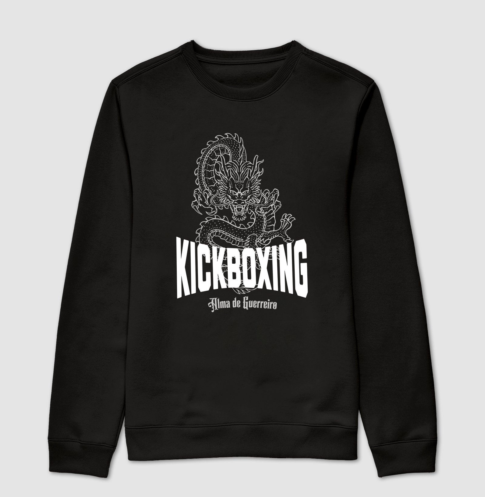 Moletom ADG Artes Marciais Kickboxing Dragon