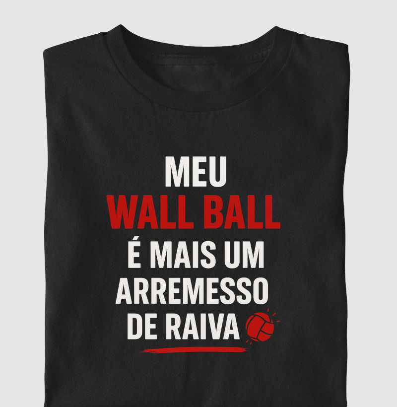 Meu Wall Ball é Mais um Arremesso de Raiva