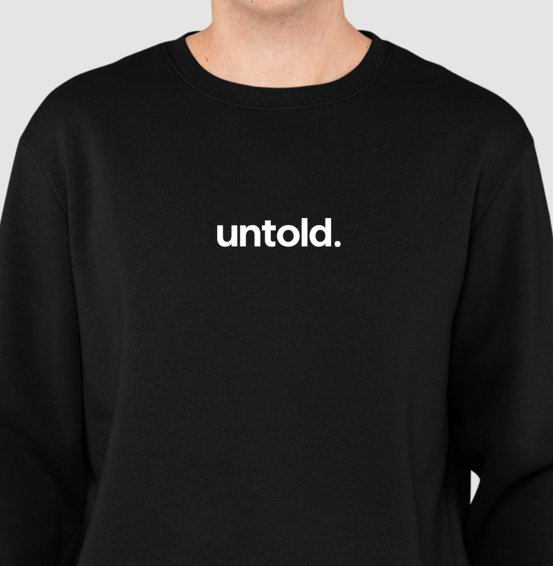 Suéter Moletom untold. - Classic 