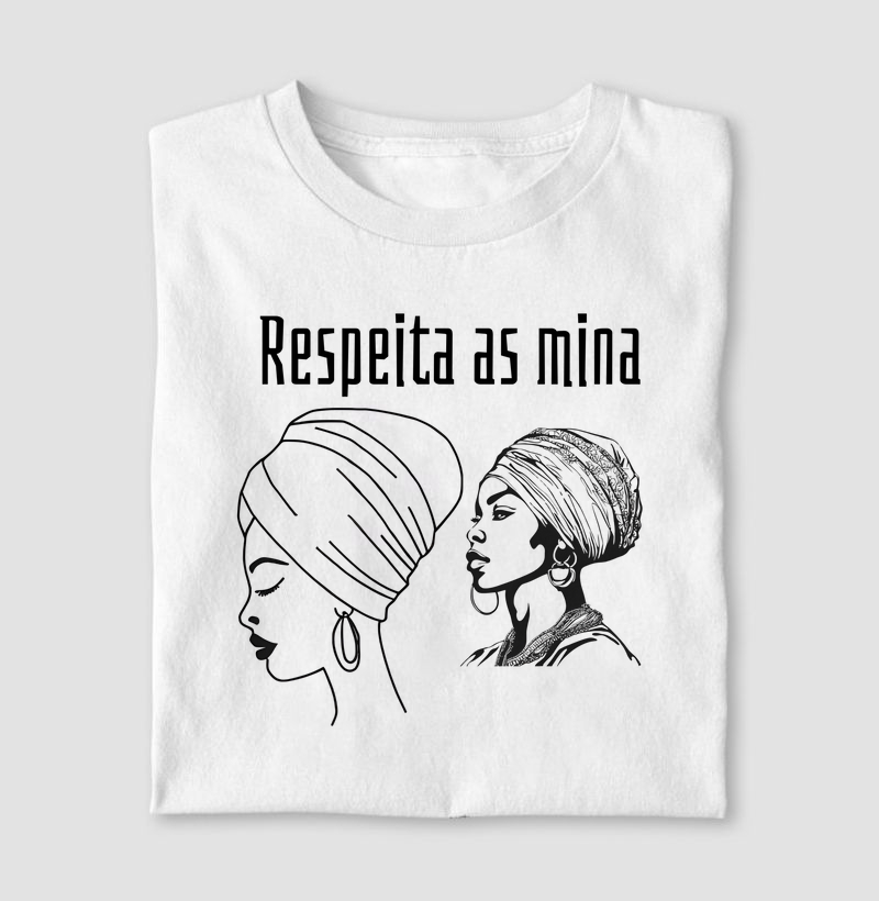 Camiseta Original Respeita as Minas