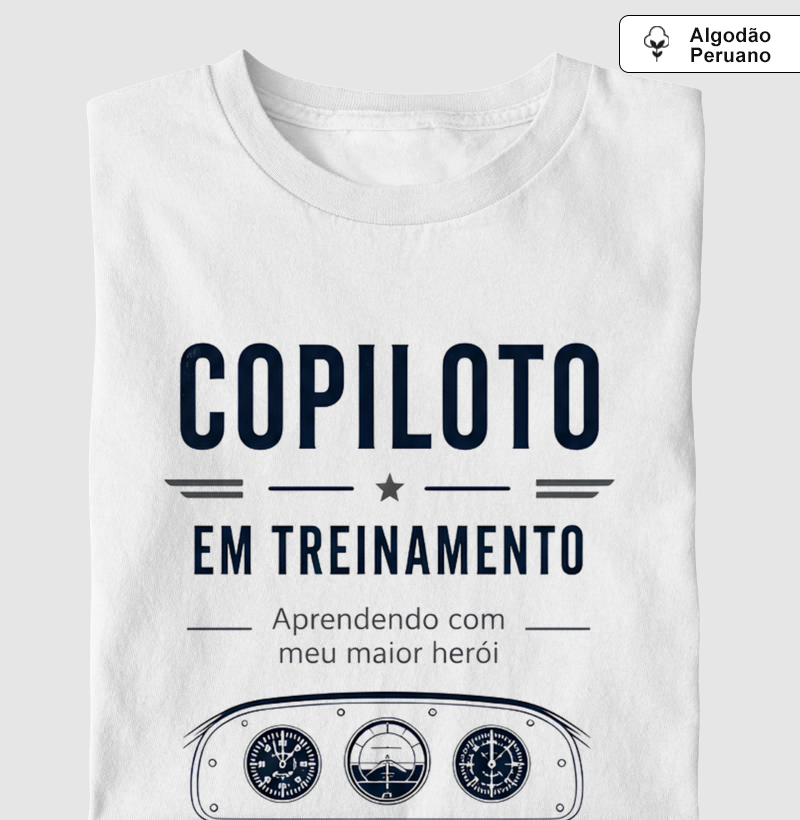 Co-piloto em treinamento