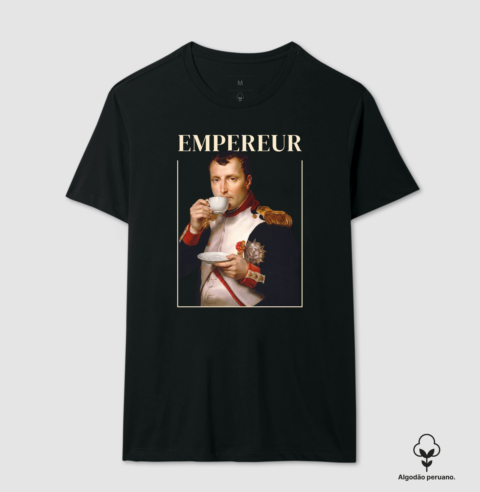 EMPEREUR - Camiseta Algodão Peruano