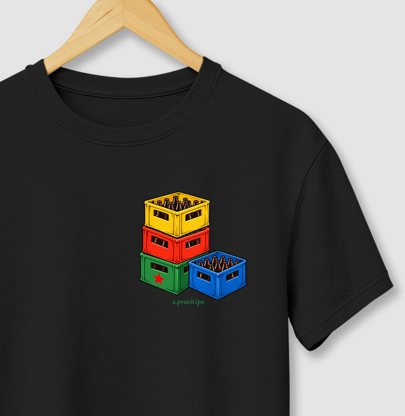Camiseta Engradados de Cerveja