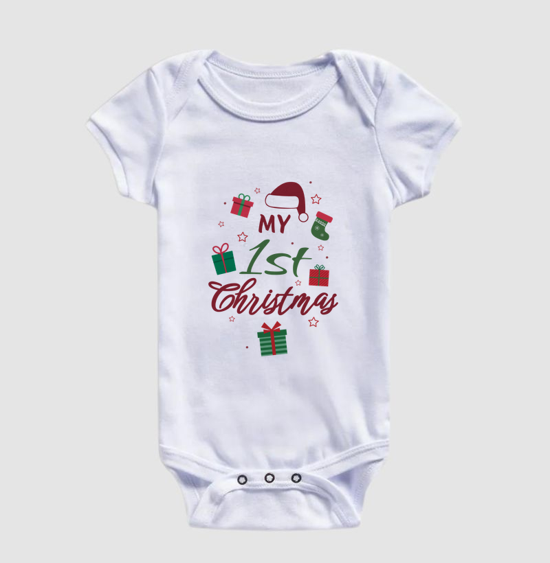 My first Christmas (body bebê)