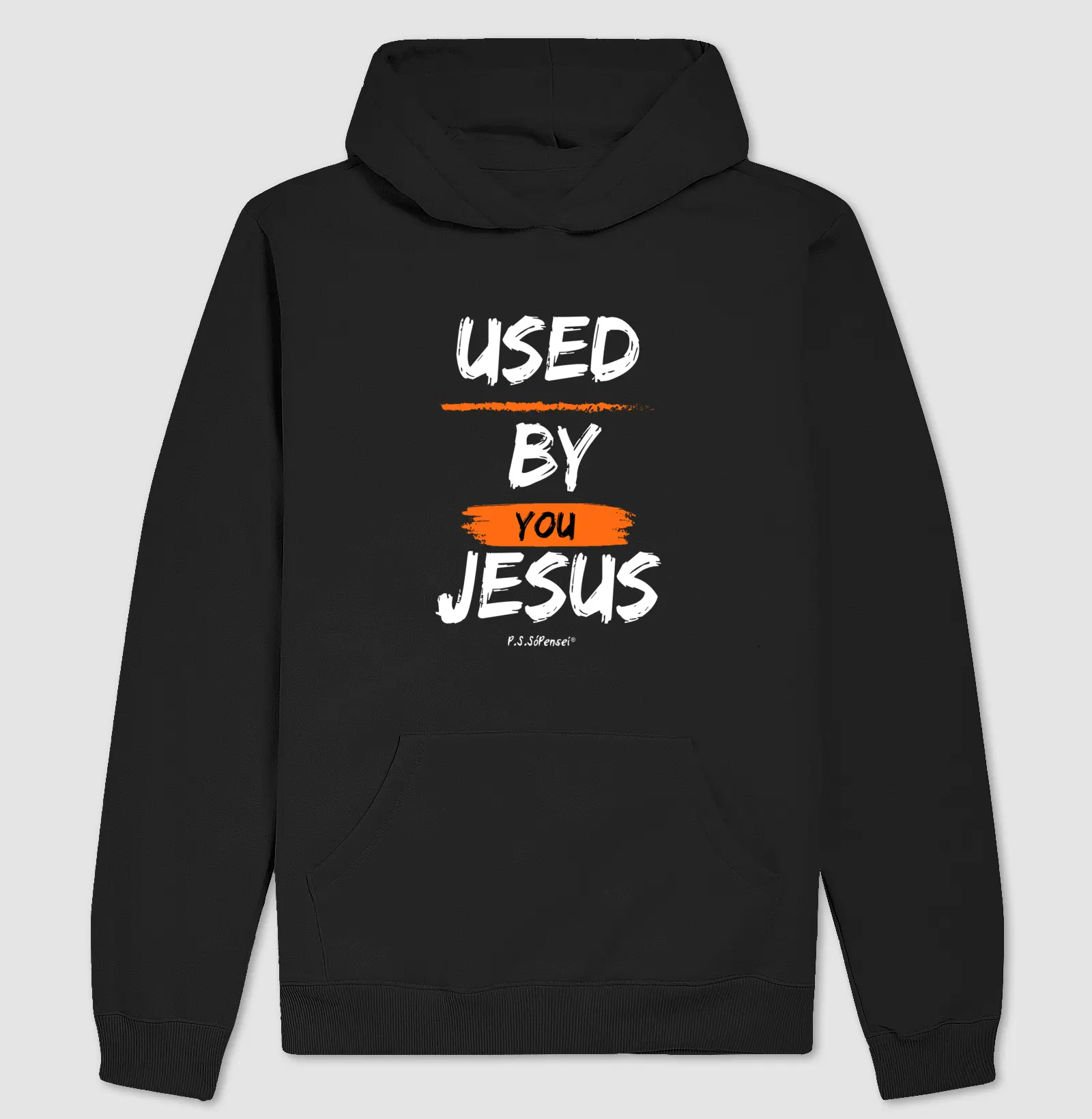 Hoddie - Used by you Jesus / Usado por você Jesus