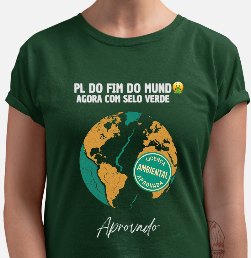 CAMISETA PL DO FIM DO MUNDO