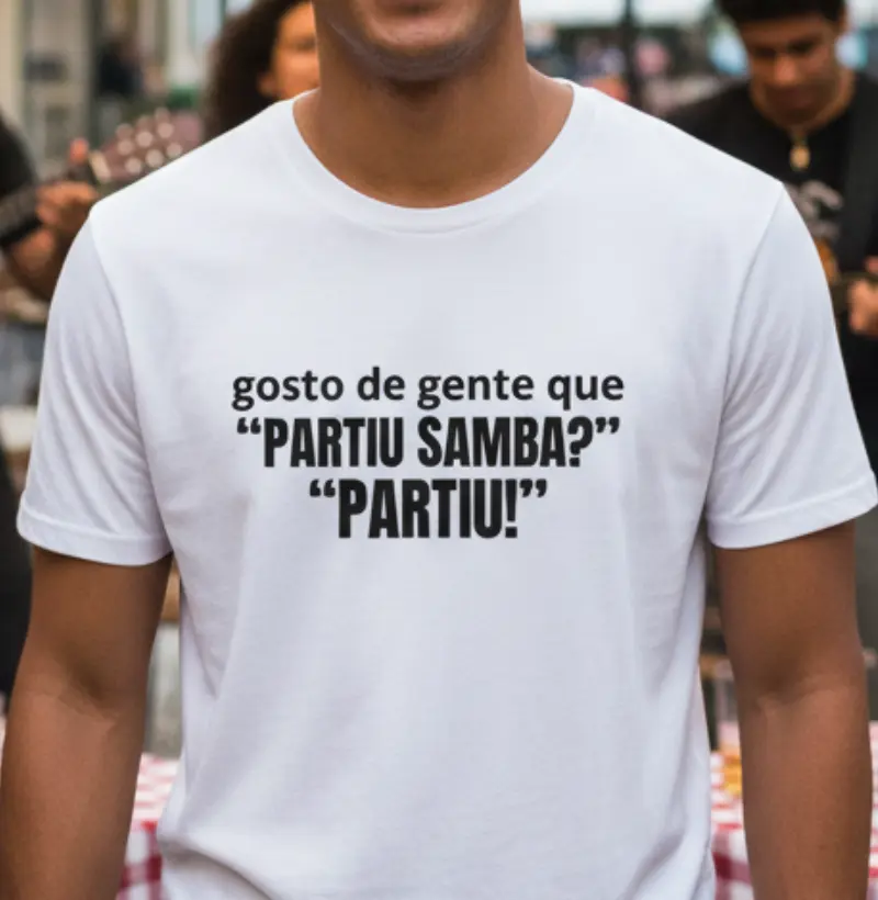 Gosto de gente que "Partiu Samba?"