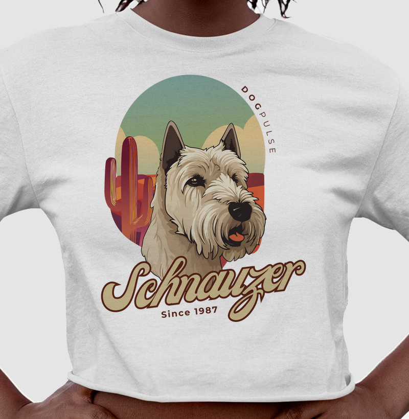 Cropped Schnauzer Busto Dog Pulse