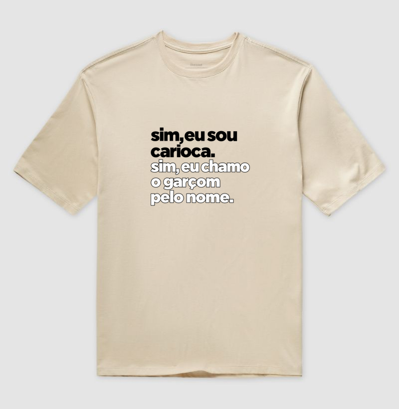 Doddio – Garçom! - Camiseta Oversized