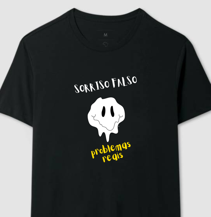 Sorriso falso, problemas reais