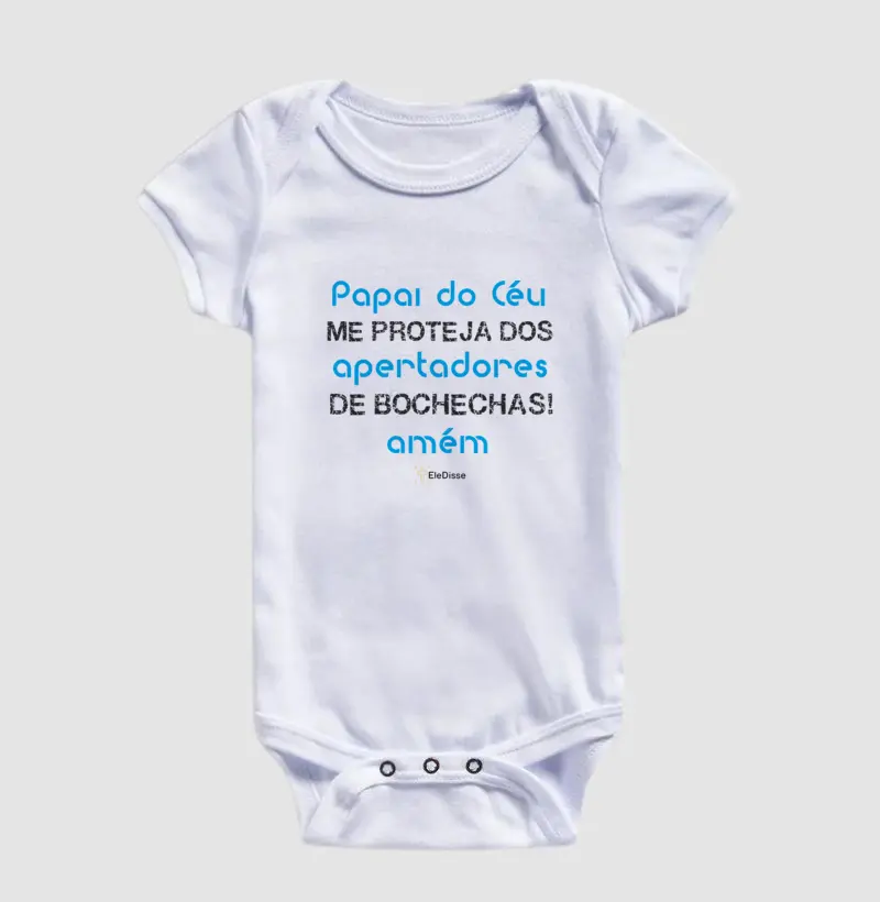 Papai do Céu me Proteja - Azul