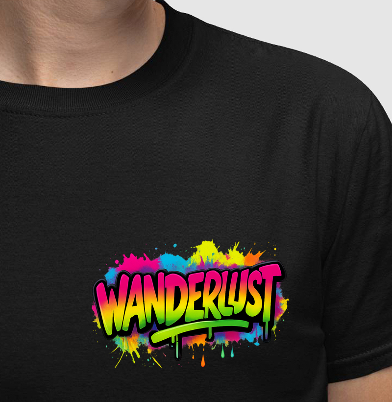 Wanderlust grafite colorido