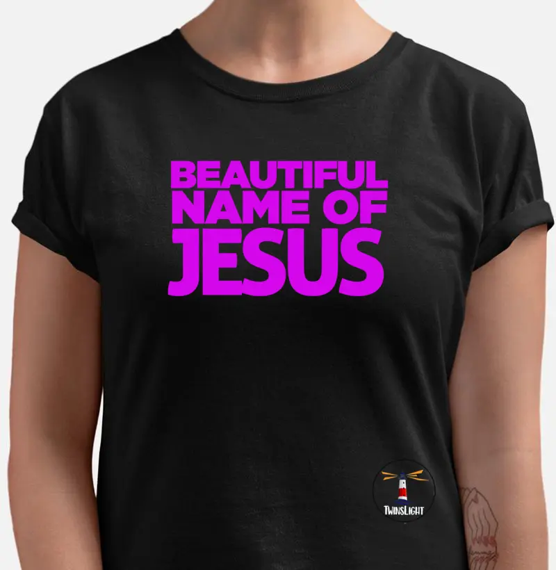 Beautiful name of Jesus camiseta qualidade Reserva