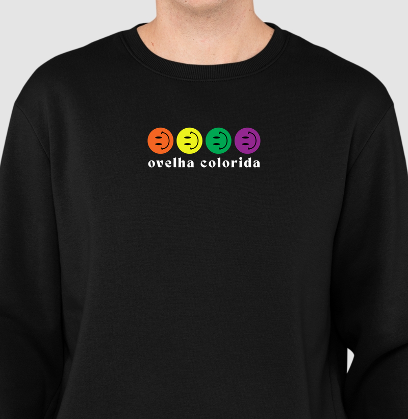 ovelha colorida da família