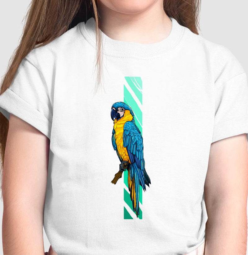 Camiseta Infantil Arara Canindé